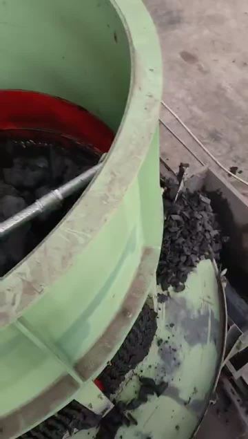 Disk sieve granulator video