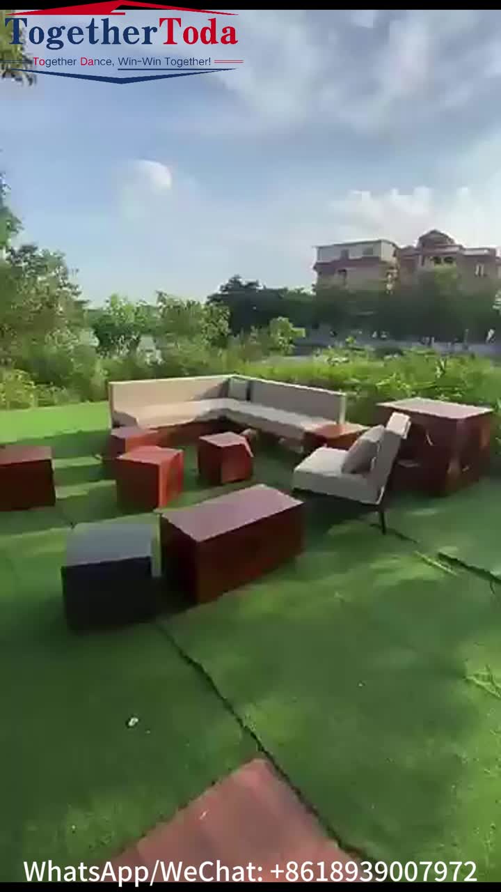 Conjunto de sofá ao ar livre