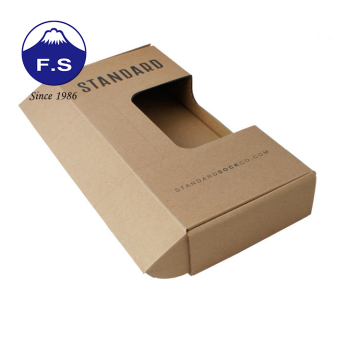 The Usage of Eeco friendly baby socks packaging box with window