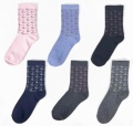 Oemen New custom logo socks Wholesale tube Calze femminili Fashion Funny cute casual Women Pilates Yoga Socks for women1