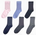 Oemen New custom logo socks Wholesale tube Calze femminili Fashion Funny cute casual Women Pilates Yoga Socks for women1