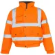 Giacca riflettente in pile calda di sicurezza soft shell personalizzata