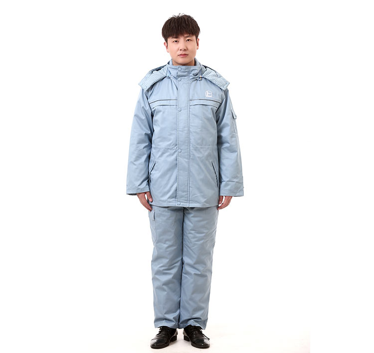 Spring And Autumn Engineering Gray Anti-Static Oil Uniform