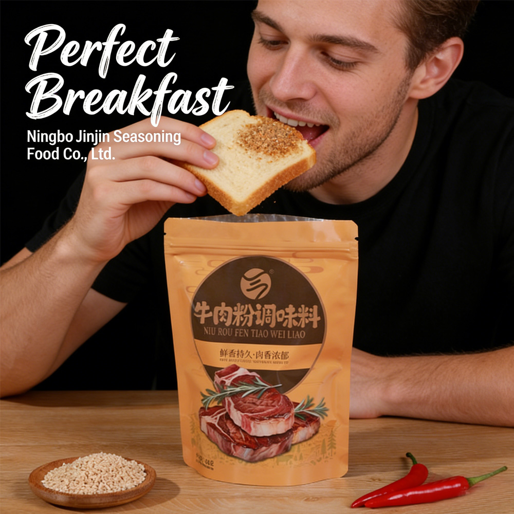 Mejore su desayuno con un rico condimento con sabor a carne de res