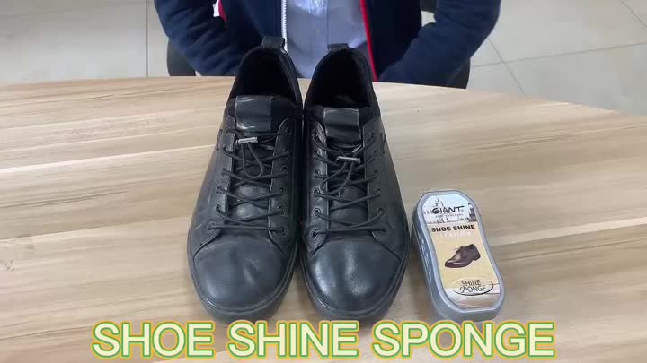 Shoe shine sponge1