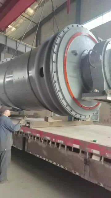Steel slag treatment equipment loading