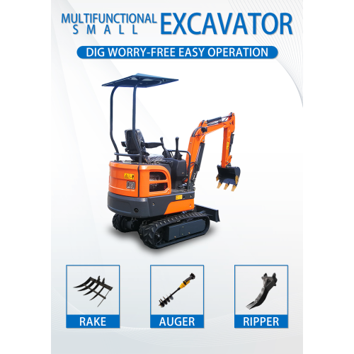 1.8 Ton 4Ton Hydraulic Small Use Garden Rouble Rastreador Mini Bagger/ Digger/ Escavadeira