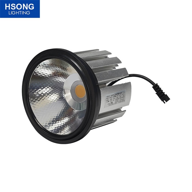 Hsong Lighting - AR111 recessed fixture GU10 GU53 MR16 7W 9W 12W 15W 24W 30W 40W Triac 0-10V DALI Tuya Dimmable ceiling recessed LED downlight Topsale Products1