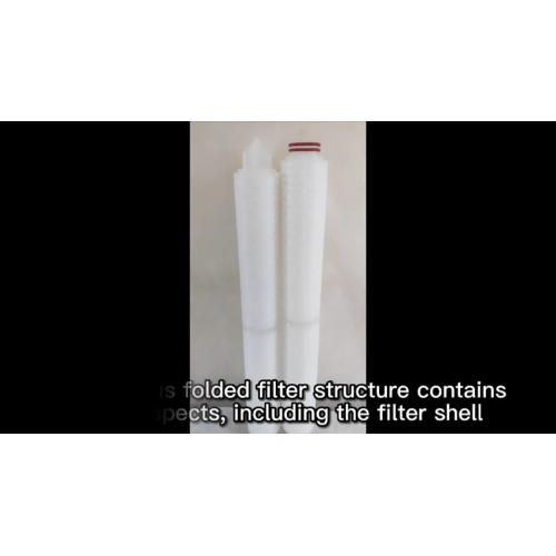 Фільтр вады з картрыджам з плісе