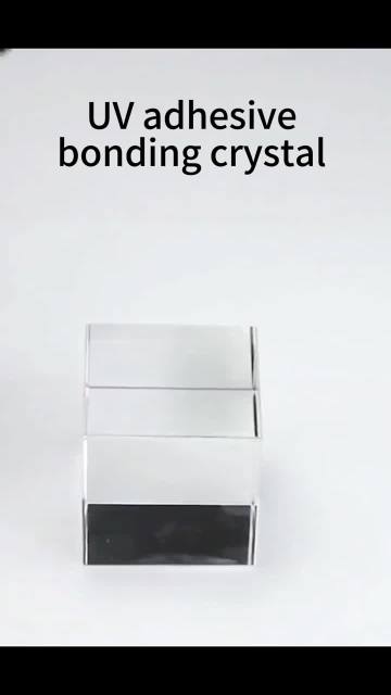 UV adhesive bonding crystal