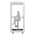 Factory-Price Soundproof Office Pods and Telephone Booths for Sale: Ideal for Mold Production Interpreters and Solo Workstations1