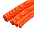 Hatiin ang slit wall fuel pump loom plastic corrugated pipe/tubing fitting para sa mga cable1