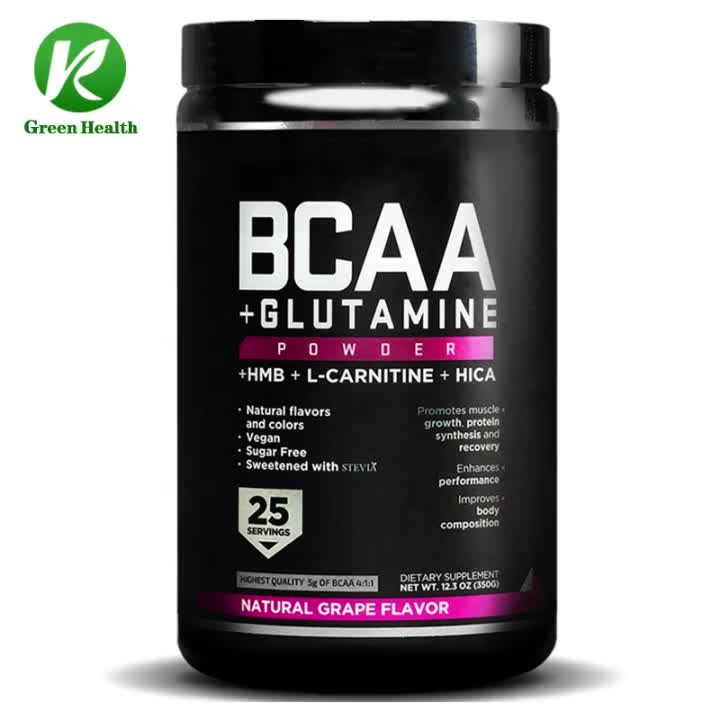 OEM/ODM نكهة النكهة شرب الطاقة الكثافة الخضار المائيات البروتين BCAA Powder1