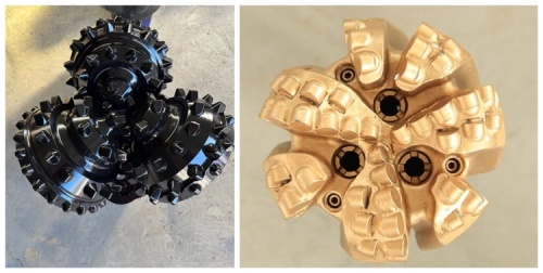 PDC -Bit (polykristalline Diamant -Kompaktbit) gegen Tricone