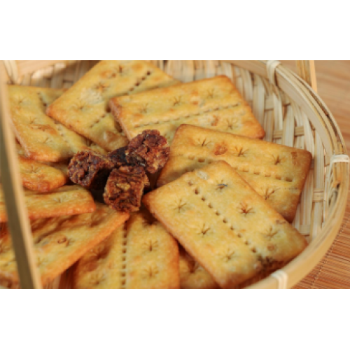 La serie diversificada de galletas y refrigerios informales enriquece la línea global de productos alimenticios
