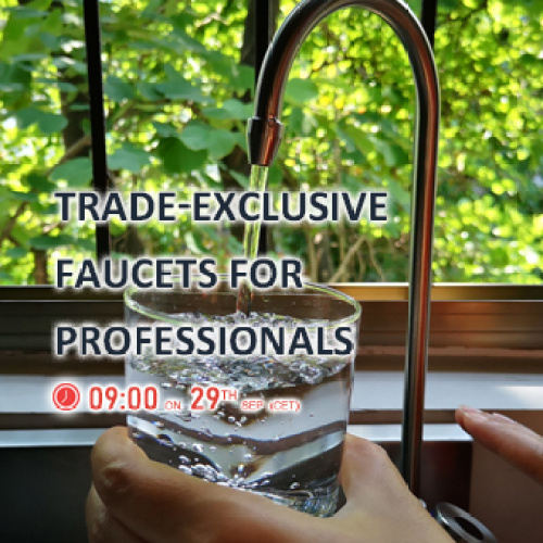 Trade-Exclusive Faucets For Professionals