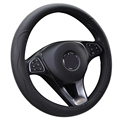 Popular Black Silicone Wear Resistant Leather Steering Wheel Cover for Cars1