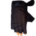 Black Gym Bird Net Fabric Weight Lifting Gloves - High Quality Customized Non-Slip Breathable Half Finger1