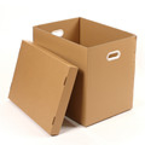 Small paper cardboard plain kraft brown custom square e flute foldable corrugated carton shipping gift box for candle packaging1