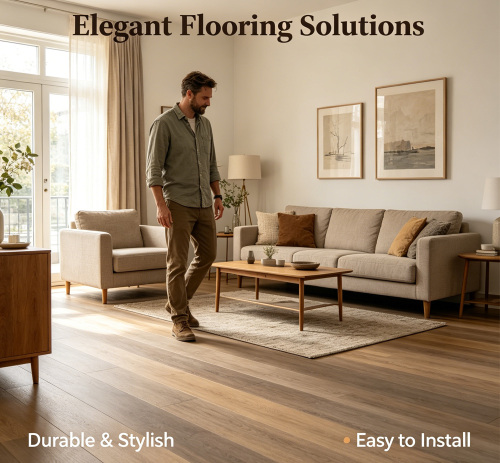 أرضيات خشبية فاخرة من الفينيل مقاومة للماء