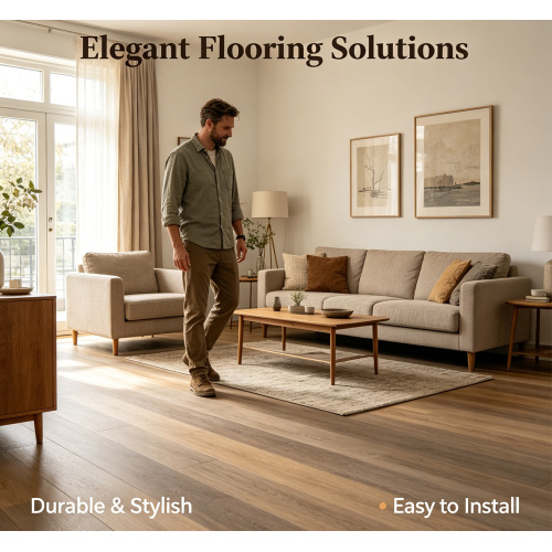 Роскошный водонепроницаемый виниловый пол премиум-класса