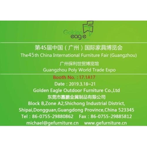 Ciff Golden Eagle Outdoor Muebles Invitation 17.1A17