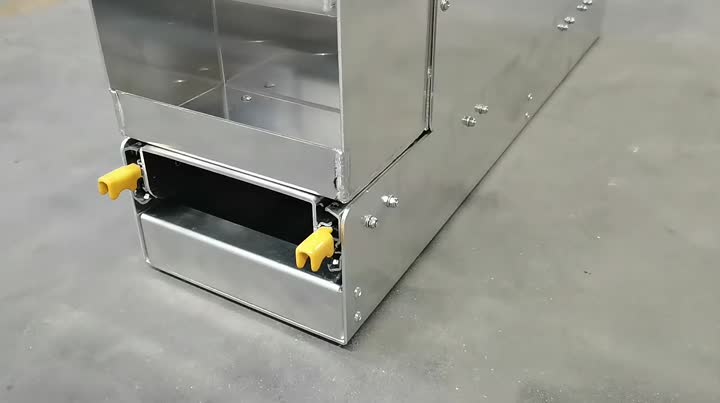 Aluminum ute pantry