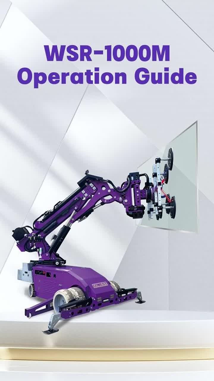 WSR1000M -operatiegids - Koeste machines