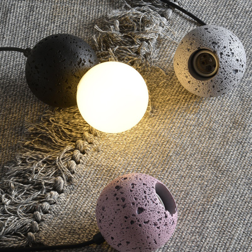 Recommended: Natural stone pendant lamps for dining room