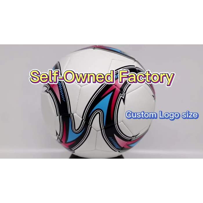 good quality custom new design pvc pu material soft football soccer ball size 5 size 4 professional for match training1