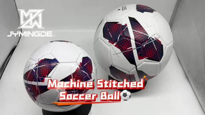aangepaste maat machine gestikte voetbal maten 5 4 3 3 3 3