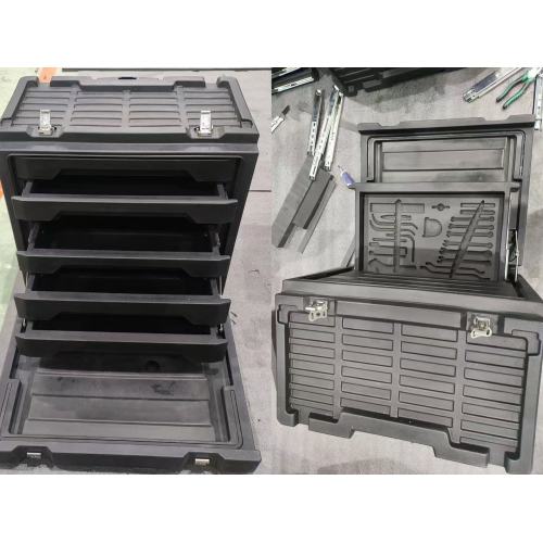 Caja de herramientas de moldeo rotacional