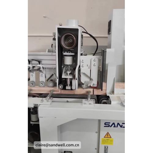 Wood edge profile sander 4 sides sanding machine
