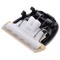 Ceramic Gold Low Feet Dog Blade for Professional Pet Grooming Clippers1
