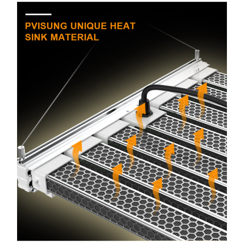 730W Puxe o design de dissipação rápida de calor, atrasar a luz de crescimento da decaimento da luz