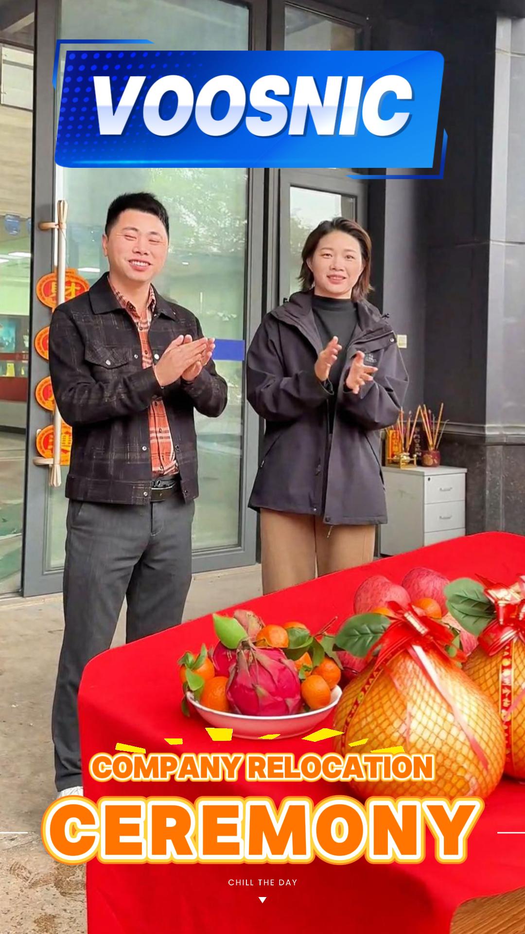 Voosnic relocation ceremony