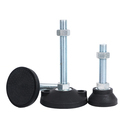 Galvanized Steel Adjustable Screw Feet M24 Nylon Leveling Feet for Workbenches1