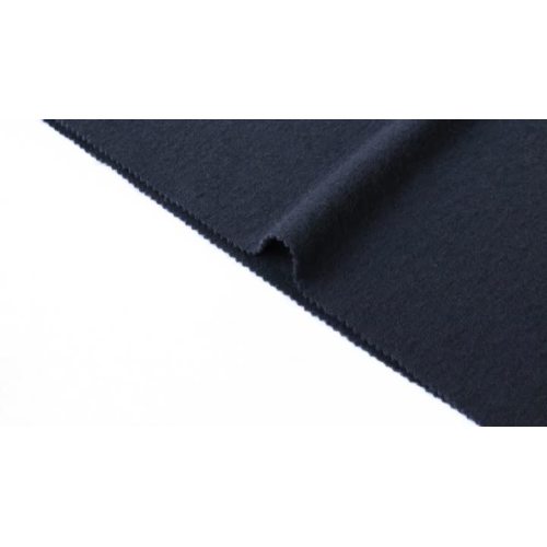 ダークグレー軽量 100% ボイルドウールニット生地