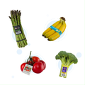 HOT SALE Custom Silicone Rubber Bands with Tags for Labeling Vegetables Like Leek, Asparagus, and Onions1