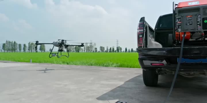 Video explanation of drone operation