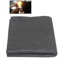 2 mm de 3 mm 5 mm 8 mm espesor alto temperaturas de soldadura manta de soldadura preóxigenada material de fibra de carbono Black Fire Retardant Protective Blanket1