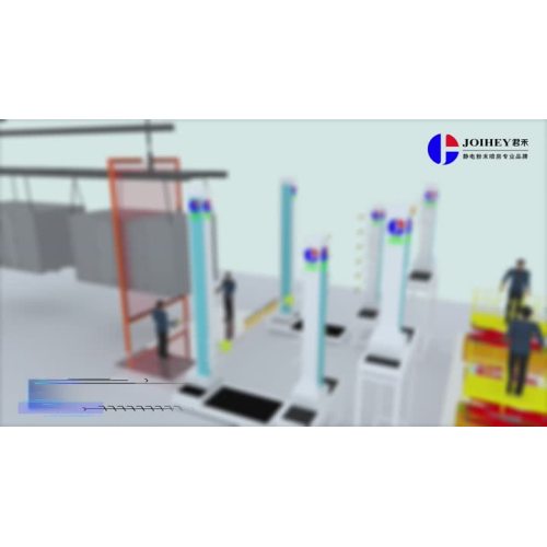 Symulacja opryskiwania kontenerów