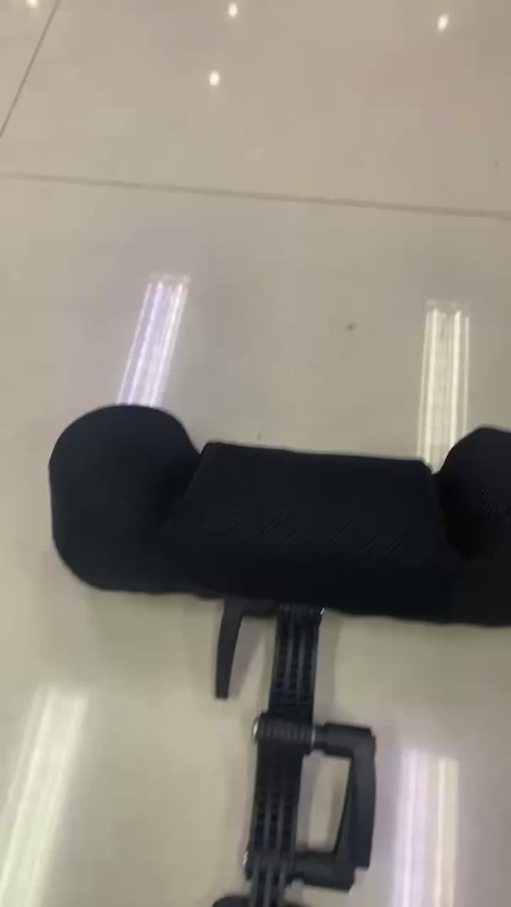 A apoio de cabeça de cadeira de rodas ajustável