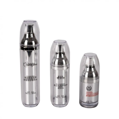 Cosmetic bottle packaging is mainly plastic and glass materials