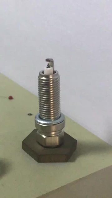 Iridium spark Plug Electrode Test