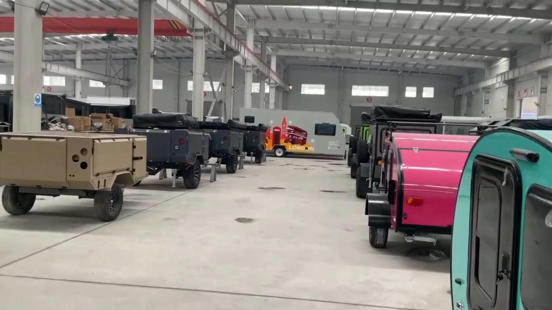 camper travel trailer factory