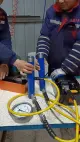 10000 psi Pompa a doppio azione/pavimento idraulico