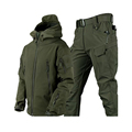 Waterproof Windproof Tactical Camouflage Jacket and Mountaineering Set1