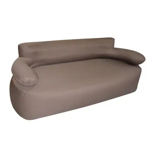 Qual é o princípio de um sofá inflável?