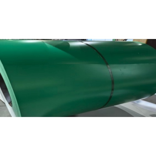 Entorno de aplicación y ventajas de la bobina recubierta de color verde esmeralda RAL 6001